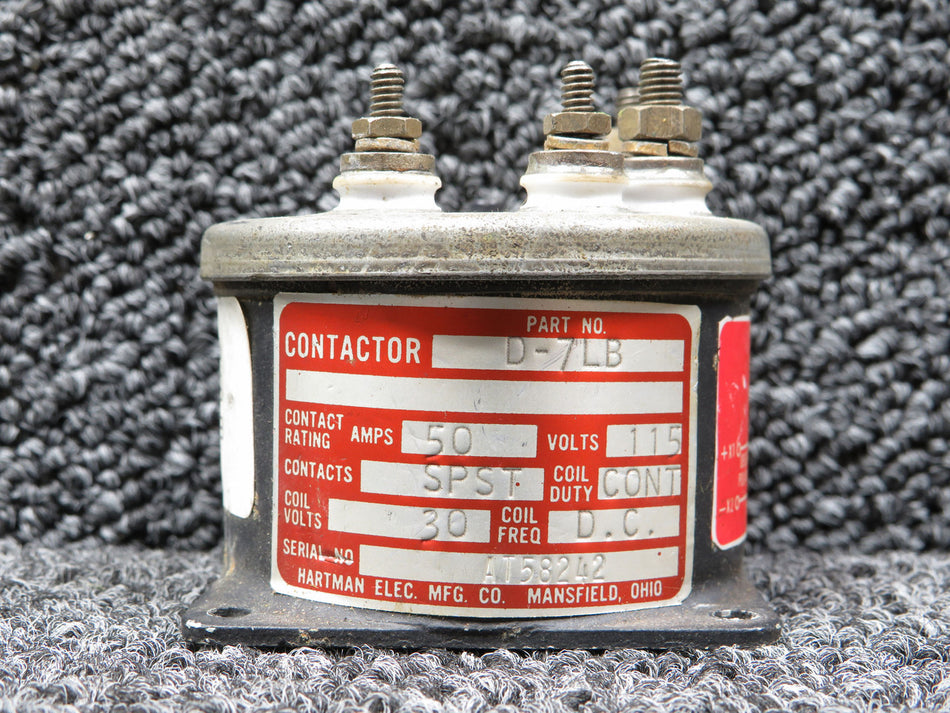D-7LB Hartman Relay Contactor (No Insulator)(30V)