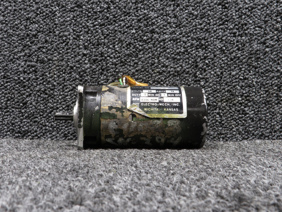 9910055-1 Electro-Mech DC Motor Black (28V) (13A) (8300RPM)