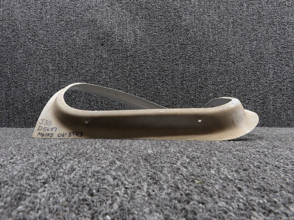 35-410000-96 Beechcraft BE-35J Window Trim AFT LH (Chipped Paint)
