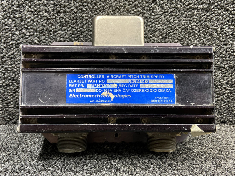 EM2079-9 (Alt: 6608444-2) Electromech Pitch Trim Speed Controller (No Connector)
