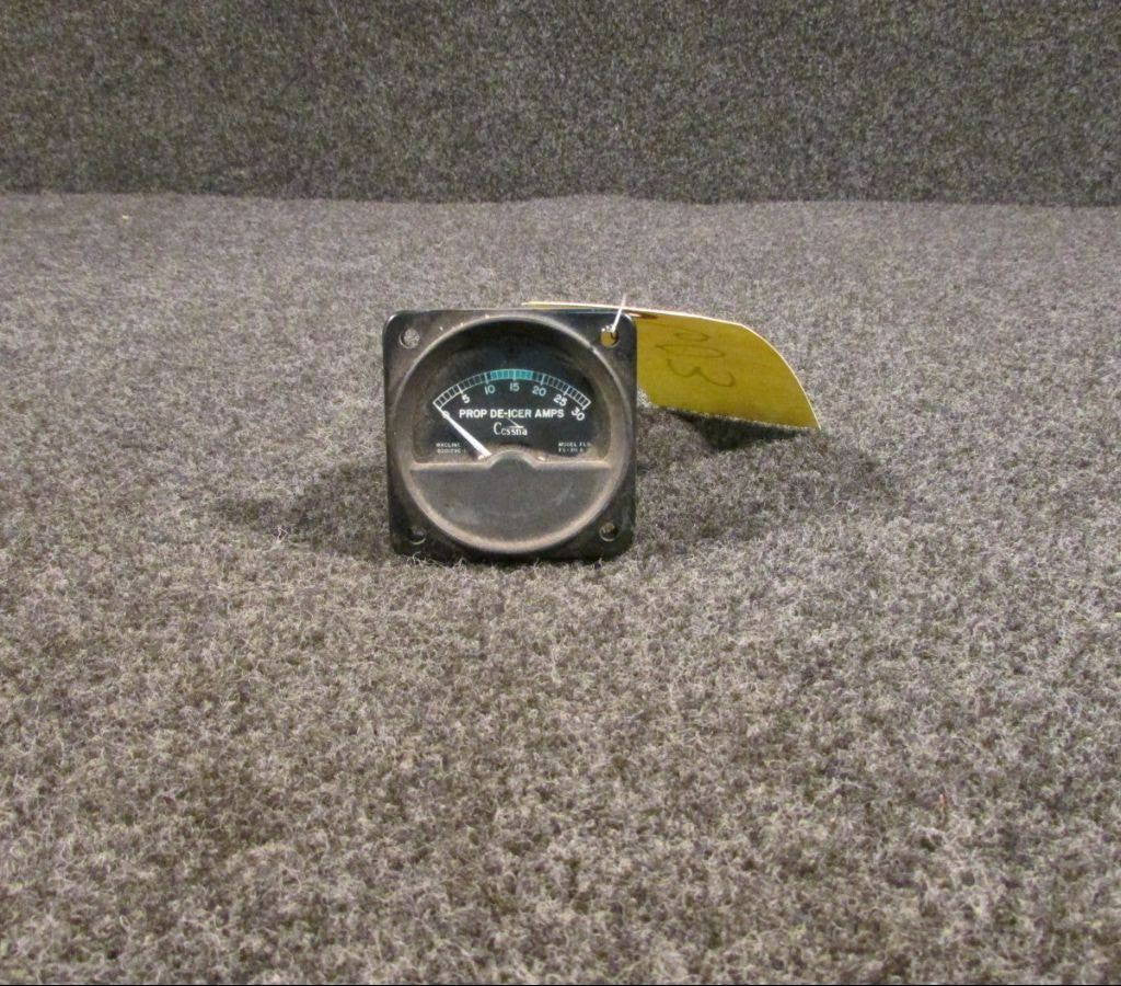 820129C-1 Cessna Prop De Ice Ammeter BAS Part Sales | Airplane Parts