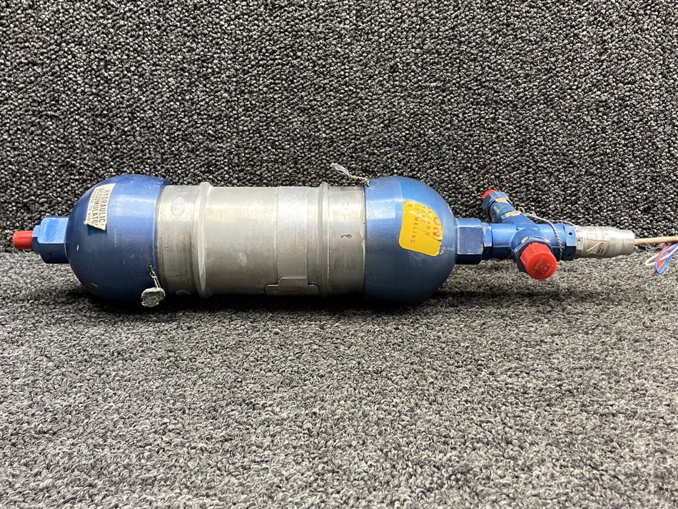 60001-3 (Alt: MS28797-3) Teledyne Hydraulic Accumulator Assembly (3000 ...