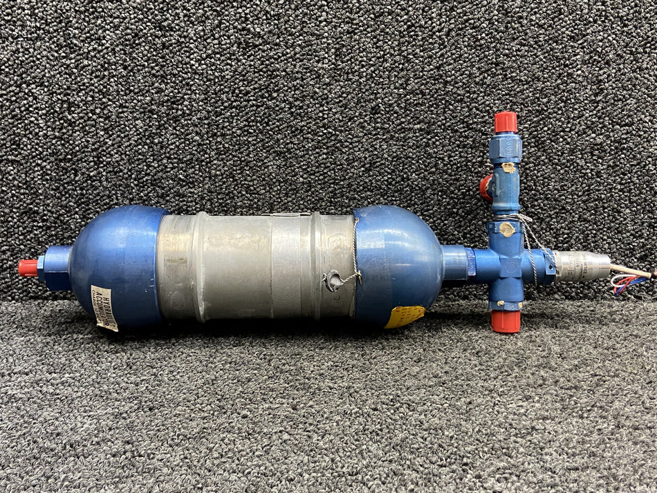 60001-3 (Alt: MS28797-3) Teledyne Hydraulic Accumulator Assembly (3000 PSI)