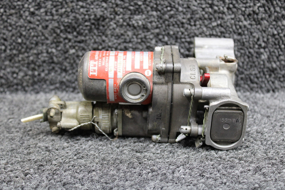 AV16B1900 (Alt: 980004-001) Aerostar 600 ITT Fuel Shutoff Gate Valve (28V)