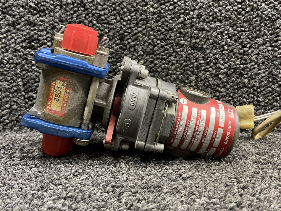 AV24B1119B (Alt: 6600355-2) ITT Aerospace Fuel Shut Off Valve Assembly