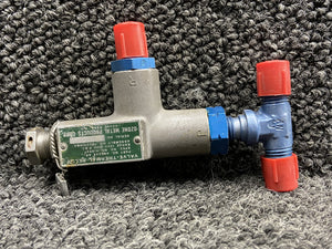 0Z2001AB4 (Alt: AN6245-A4) Ozone Hydraulic Thermal Relief Valve