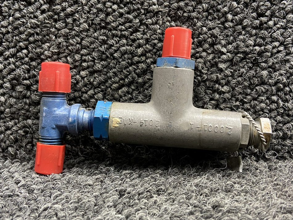 0Z2001AB4 (Alt: AN6245-A4) Ozone Hydraulic Thermal Relief Valve