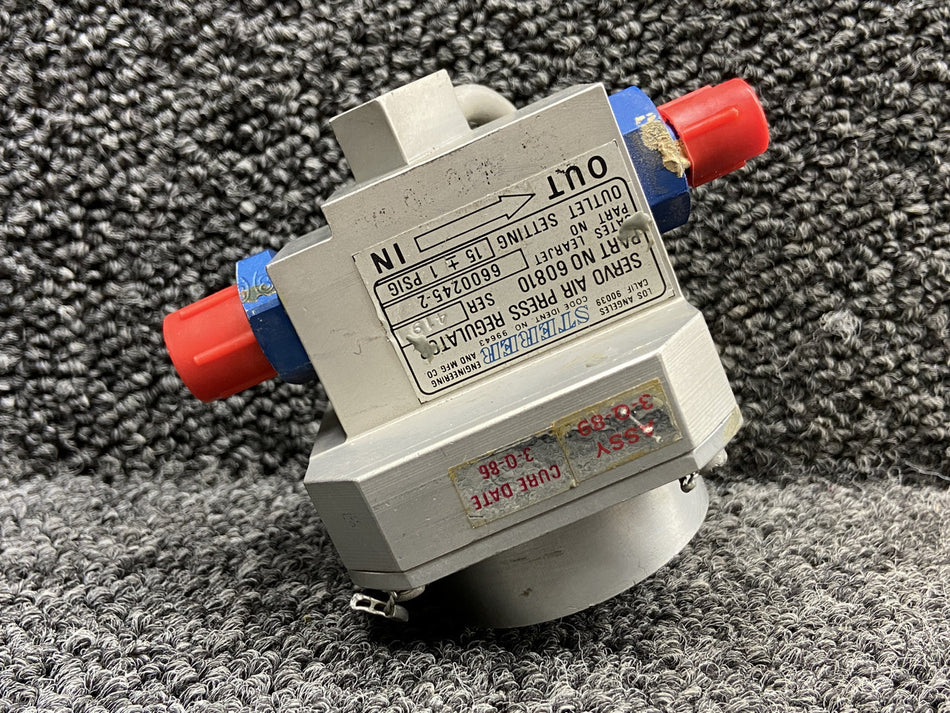 60810 (Alt: 6600245-2) Sterer Servo Air Pressure Regulator Assembly