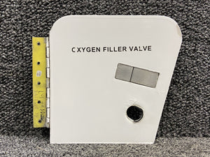 5412100-29 Lear Jet 55 Dorsal Fin Oxygen Access Door Assembly
