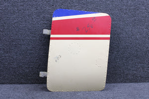 0711101-1 Cessna 182 Baggage Door with Hinges (Push Button Style)