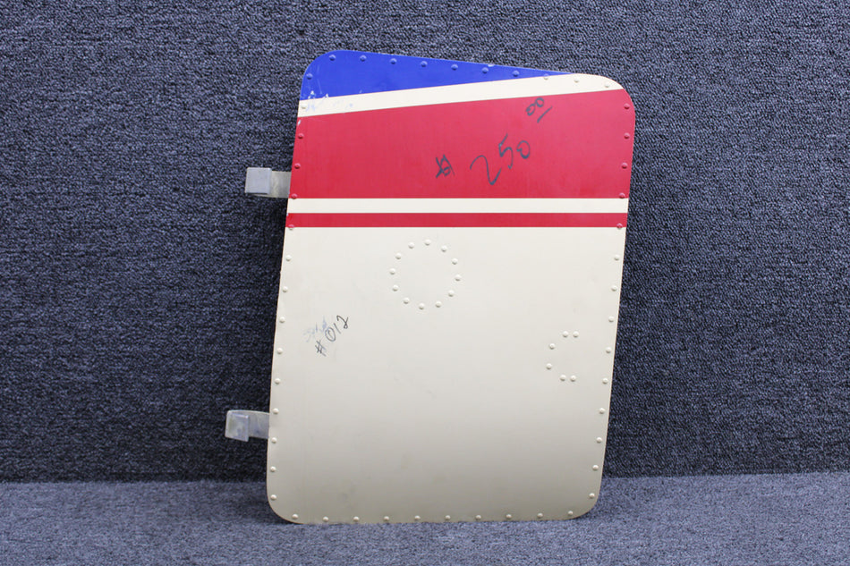 0711101-1 Cessna 182 Baggage Door with Hinges (Push Button Style)