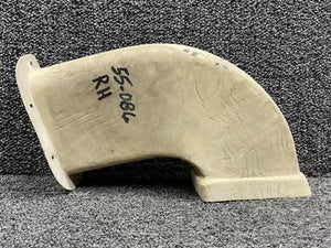 5412103-26-526 Lear Jet 55 Dorsal Fin Air Intake Duct RH