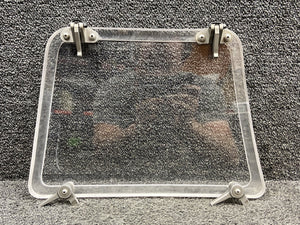 6600403-4 Lear Jet 55 Storm Window Assembly (Minus Hinges)