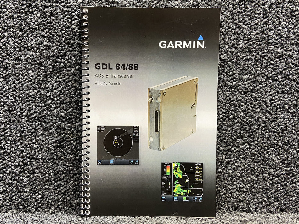 190-01122-03 Garmin ADS-B Transceiver Pilots Guide (Year: 2014, Revision: E)