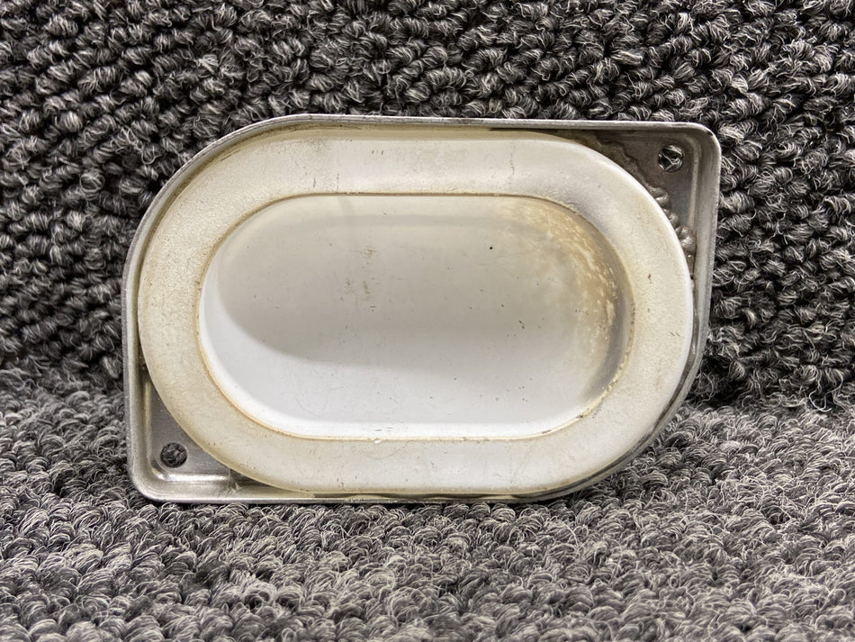 16-0454-1 Lear Jet 55 Cargo Light Escutcheon (Minus Panel)