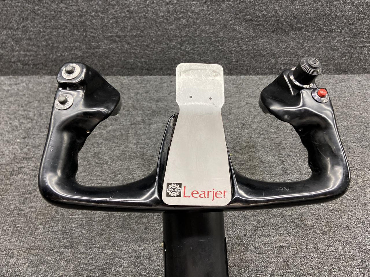 Learjet 5415151-20, 2415151-13 Lear Jet 55 Dual Control Column Yoke w Wheels