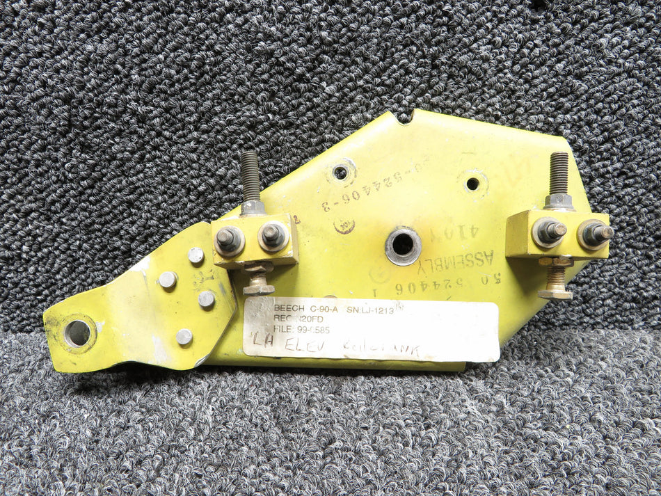 50-524406-1 Beech KA-C90A LH Horn Elevator Control Assembly (Dented)