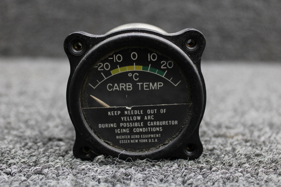 0311020-8 (Use: S1311-3) Richter Aero Carburetor Air Temp Indicator (12V) (Core)