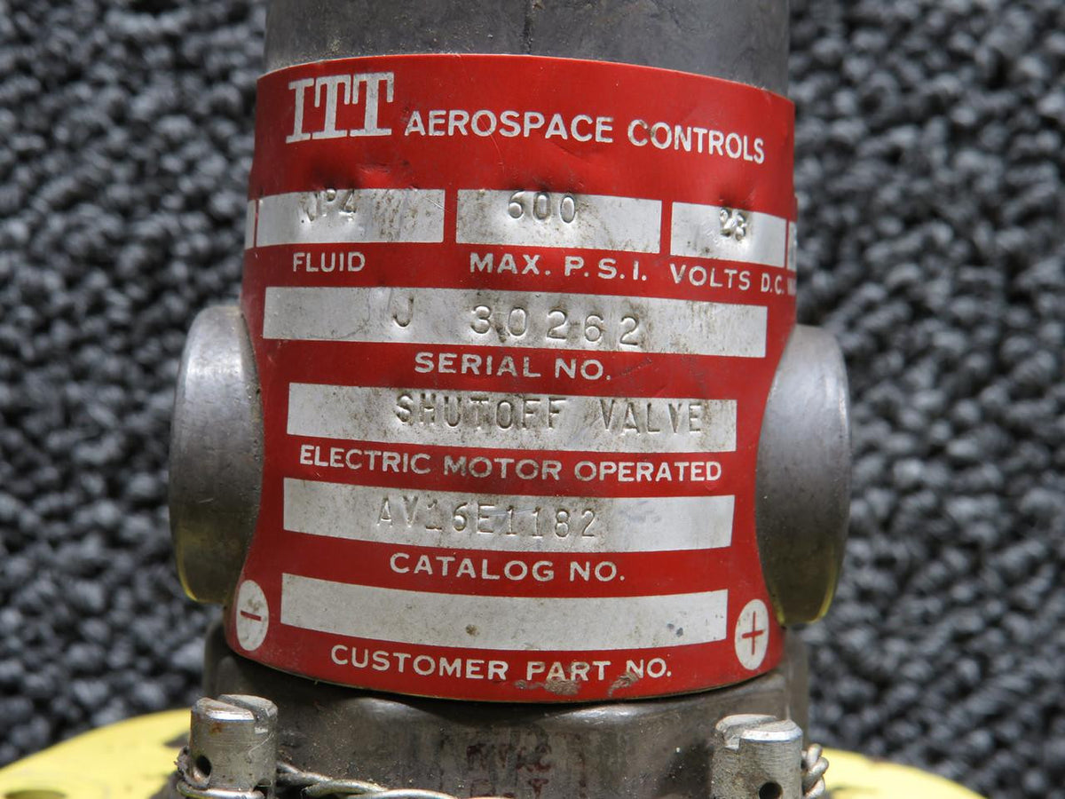 ITT Aerospace AV16E1182 ITT Aerospace Controls Shut-Off Valve Assy (28V)