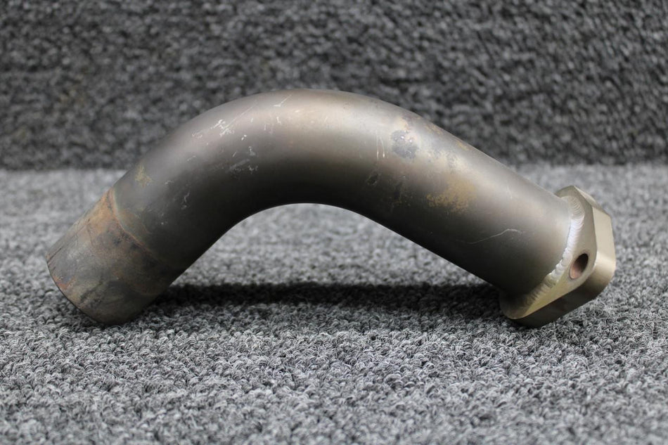 Piper Aircraft Parts 643861-105 (Use: 654261) Piper PA28R-201T Exhaust Stack with Probe Hole RH