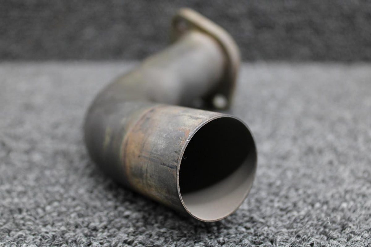 Piper Aircraft Parts 643861-105 (Use: 654261) Piper PA28R-201T Exhaust Stack with Probe Hole RH