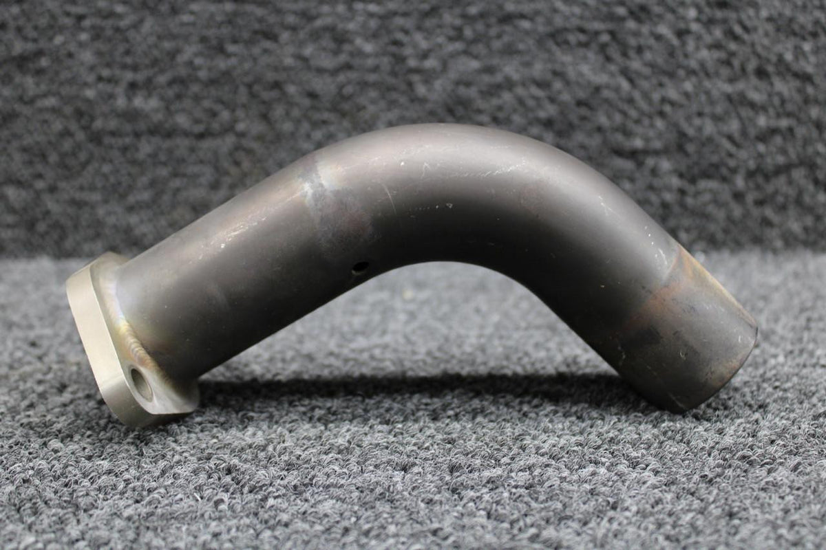 Piper Aircraft Parts 643861-105 (Use: 654261) Piper PA28R-201T Exhaust Stack with Probe Hole RH