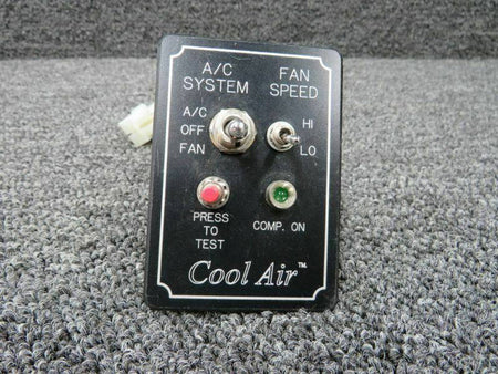 Cessna T206H Cool Air AC Switch Panel BAS Part Sales | Airplane Parts