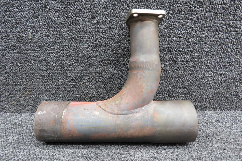 Cessna Aircraft Parts 0850600-43 Cessna 310I Exhaust Riser Center LH with Probe Hole (No Mount Hole)