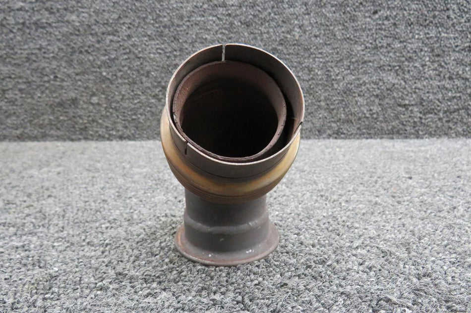 Cessna Aircraft Parts 5155156-49, 5155156-1 Cessna 421B Exhaust Turbo Bypass and Flex Joint Assembly