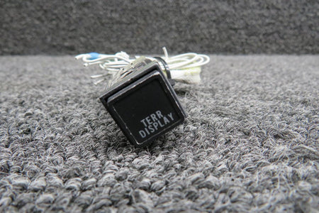 Aerospace Optics M22885-108-4412B Aerospace Optics ON, TERR Push Button Illuminated Switch