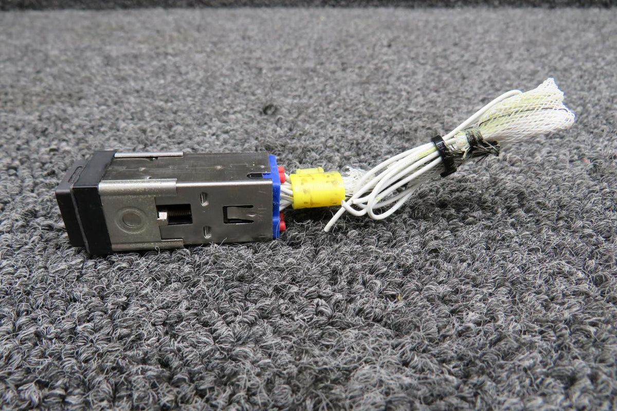 Aerospace Optics M22885-108-4412H Aerospace Optics EGPWS TEST Push Button Illuminated Switch