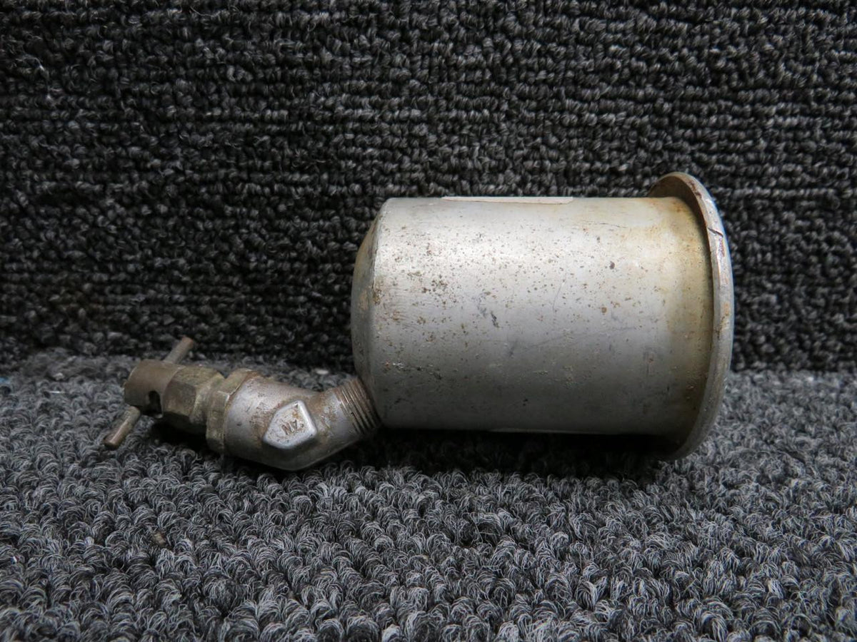 Piper Aircraft Parts 63839-003 Piper PA28-140 Fuel Gascolator Assembly (Incomplete)