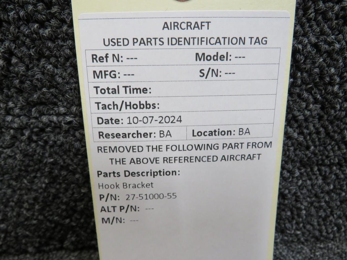 Does Not Apply 27-51000-55 Hook Bracket