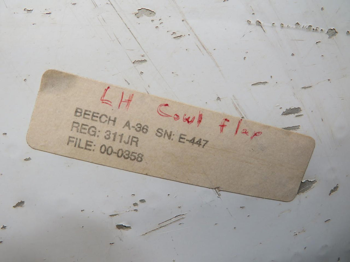 Beechcraft Parts 002-410025-13 Beechcraft A36 Cowl Flap Assembly LH (Core)