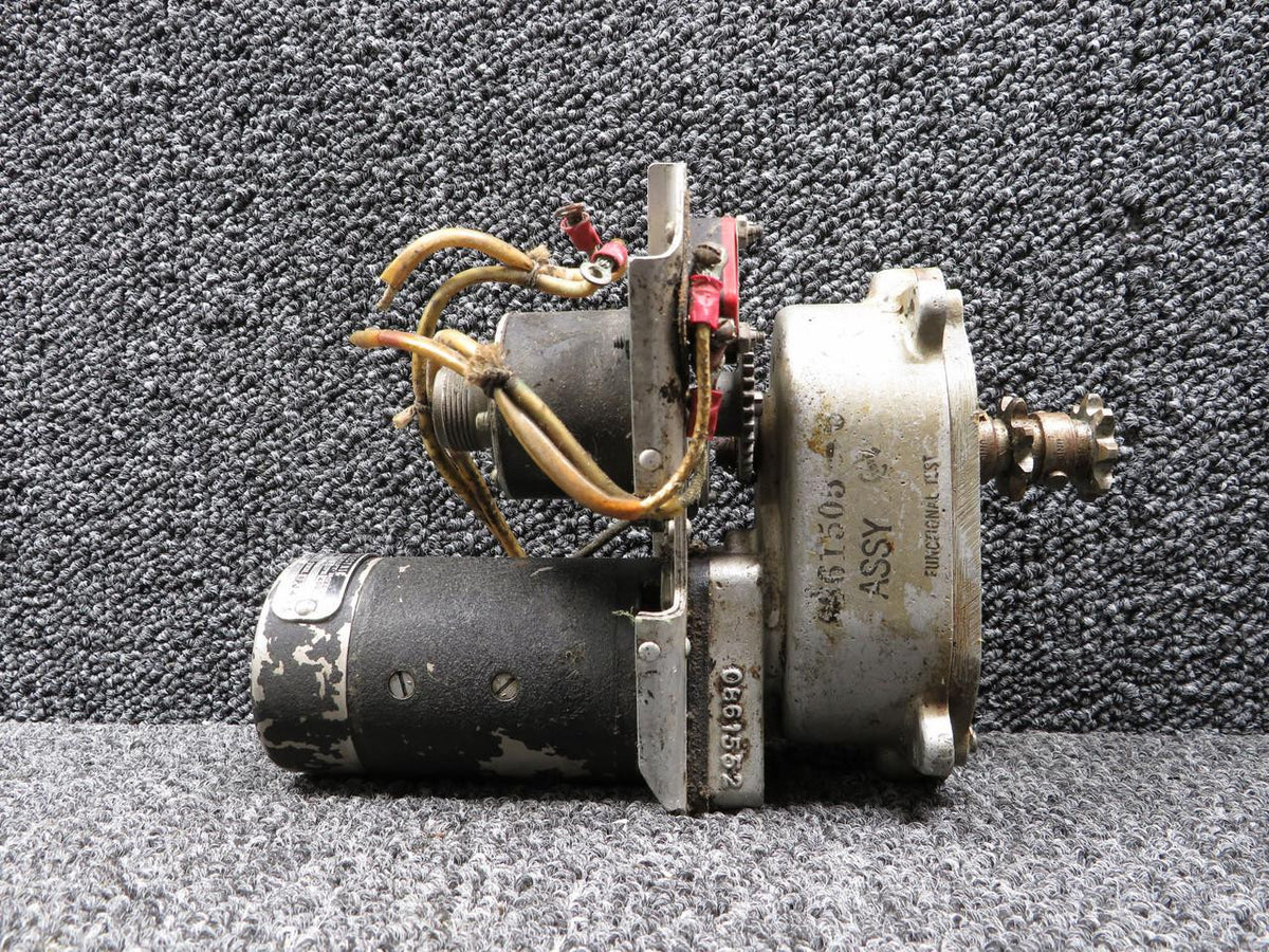 General Electric 0861505-12 GE Flap Actuator Assembly w Motor and Position Transmitter (4000RPM)