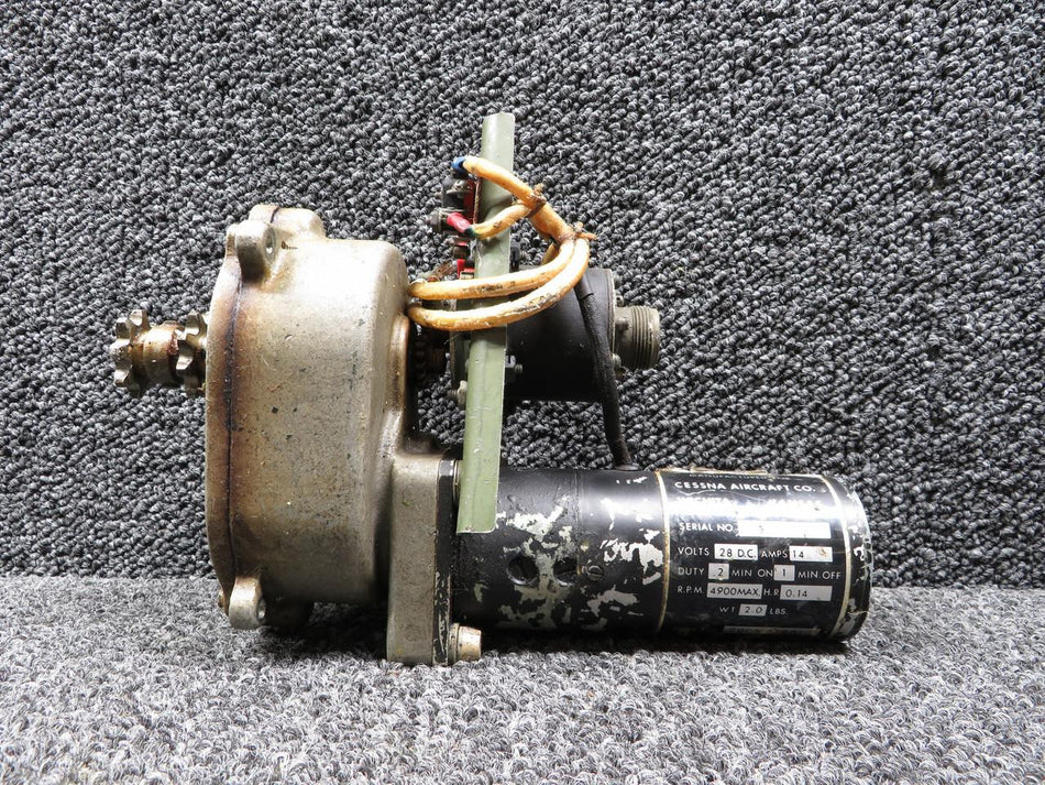 Aerospace 0861505-12 Aero Space Flap Actuator Assembly w Motor and Position XMTR (4900RPM)