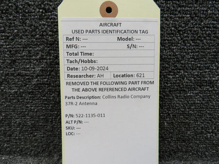 Collins 522-1135-011 Collins Radio 37R-2 Antenna