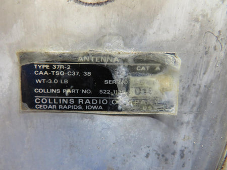 Collins 522-1135-011 Collins Radio 37R-2 Antenna