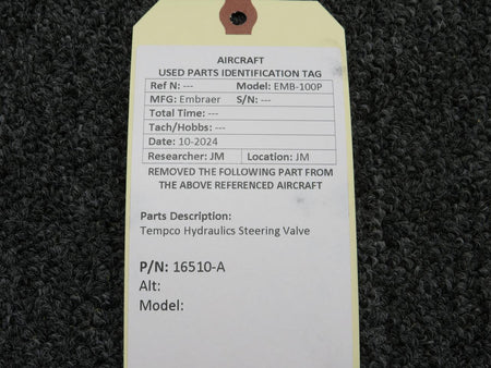 Tempco 16510-A Tempco Hydraulics Steering Valve