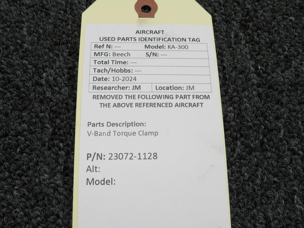 Does Not Apply 23072-1128 V-Band Torque Clamp