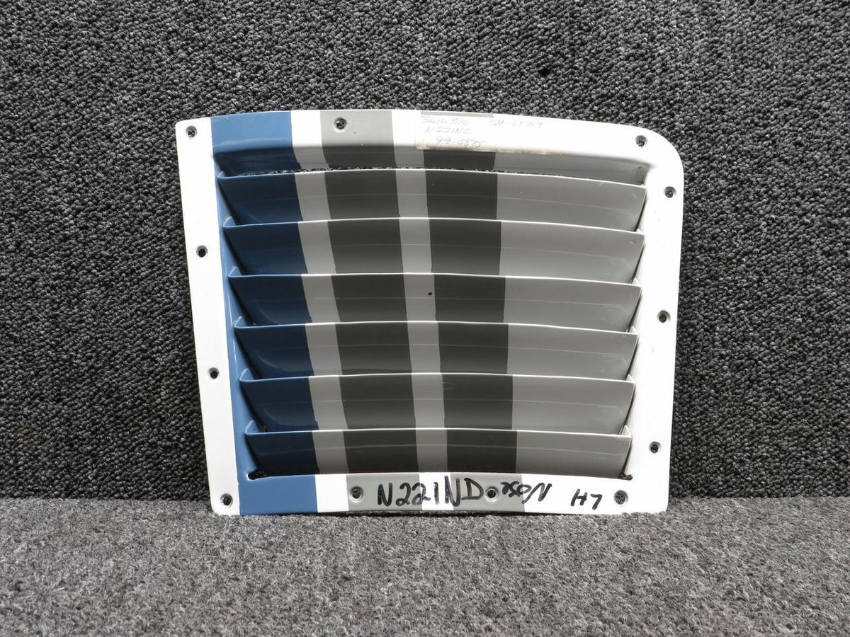 Beechcraft Parts 50-554231-31 (Use: 90-555024-3) Beechcraft KA-B90 Exhaust Louver LH
