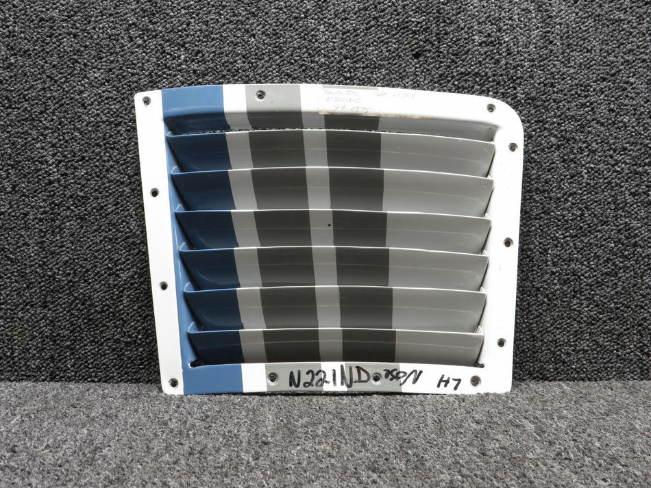 Beechcraft Parts 50-554231-31 (Use: 90-555024-3) Beechcraft KA-B90 Exhaust Louver LH