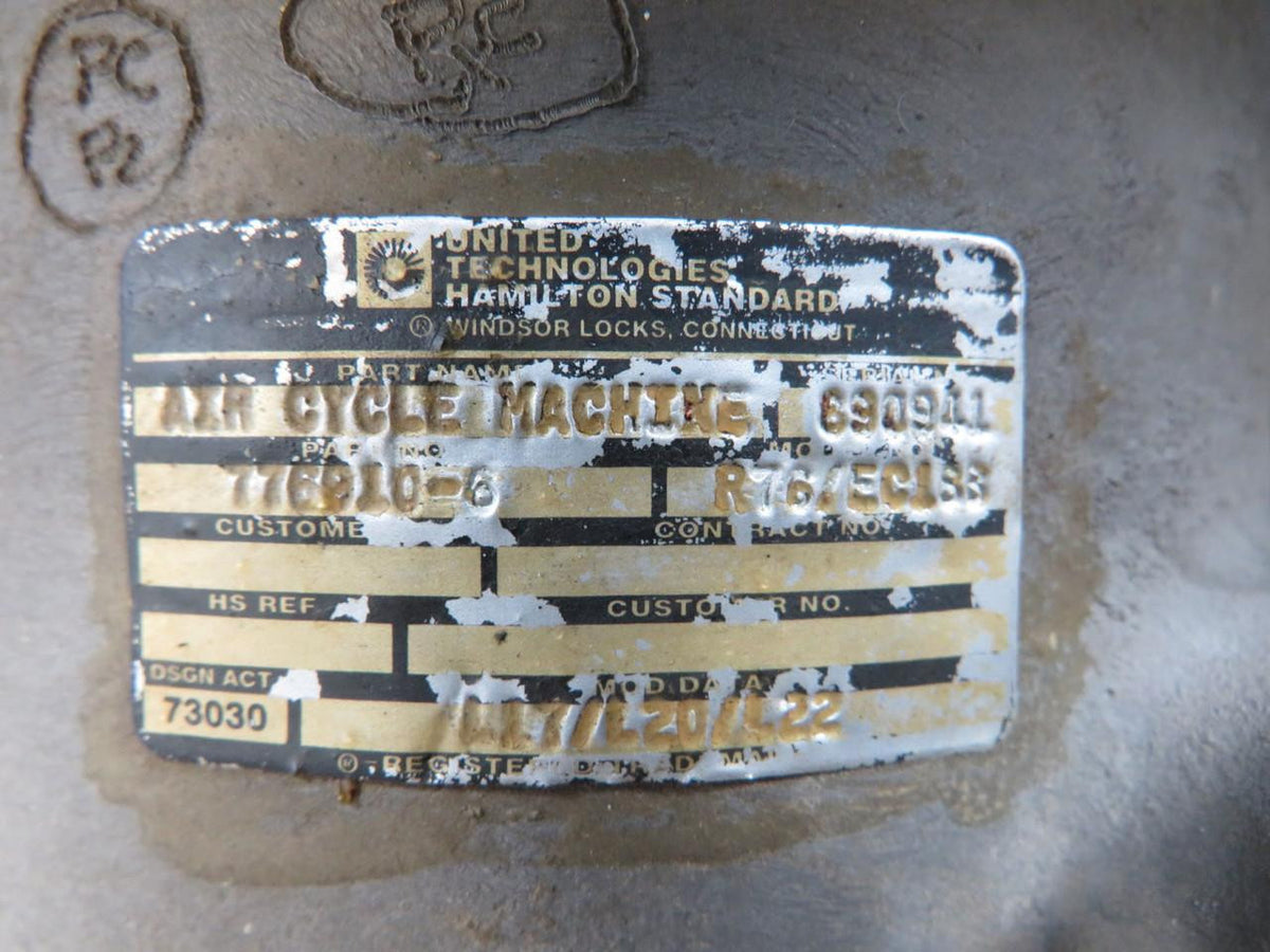 Hamilton 776910-6 Hamilton Tech Air Cycle Machine Assembly