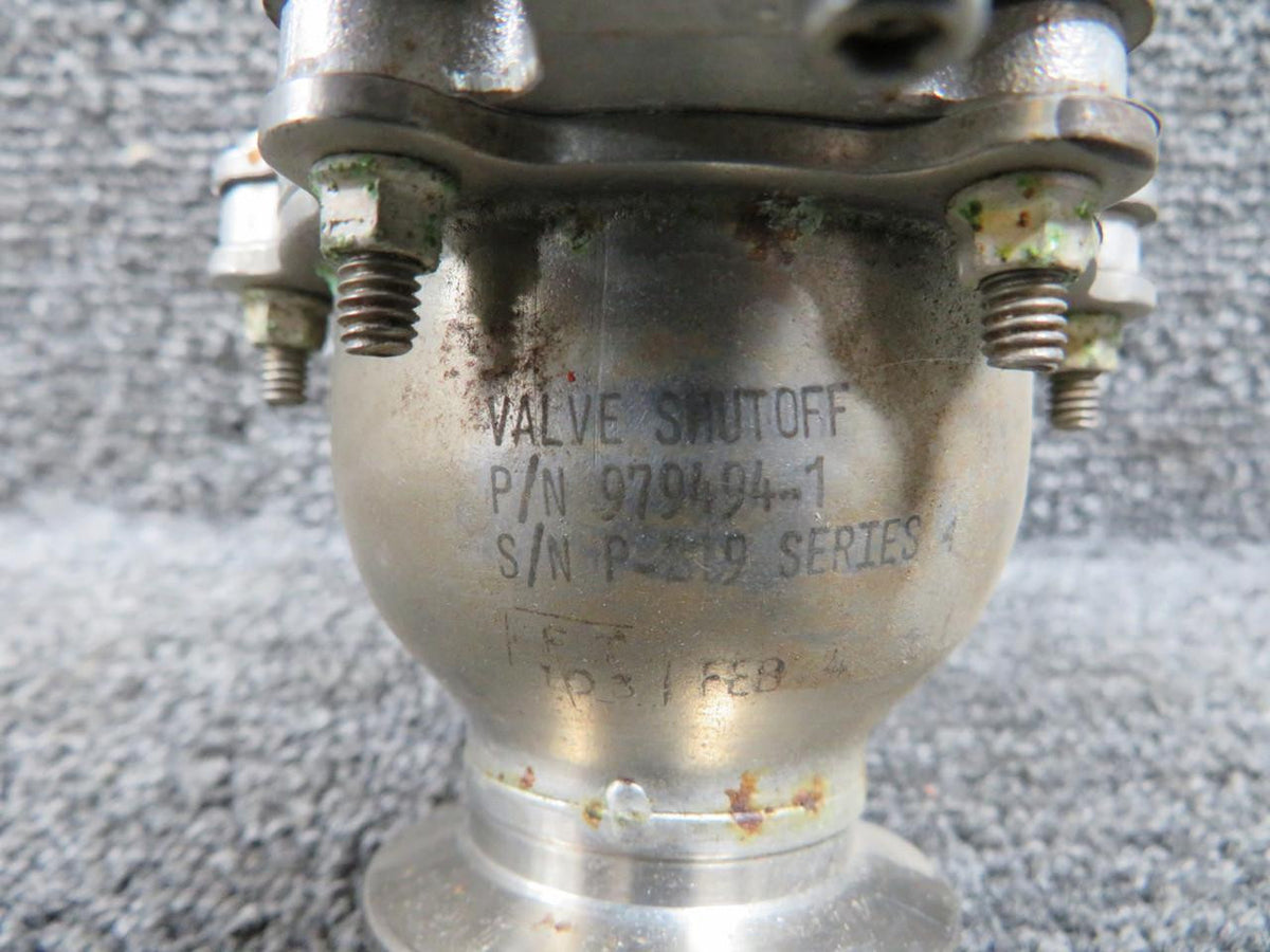 Allied Signal 979494-1 Allied Signal Series 2 Shutoff Valve (Worn)