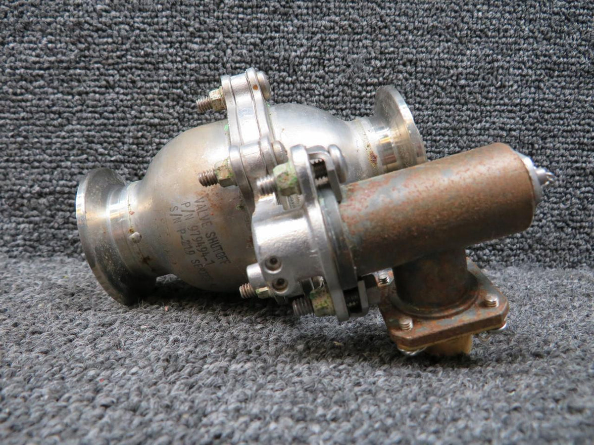 Allied Signal 979494-1 Allied Signal Series 2 Shutoff Valve (Worn)
