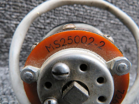 Alcor MS25002-2 (Alt: 7262K12) Alcor EGT Cylinder Selector Switch with Face Plate