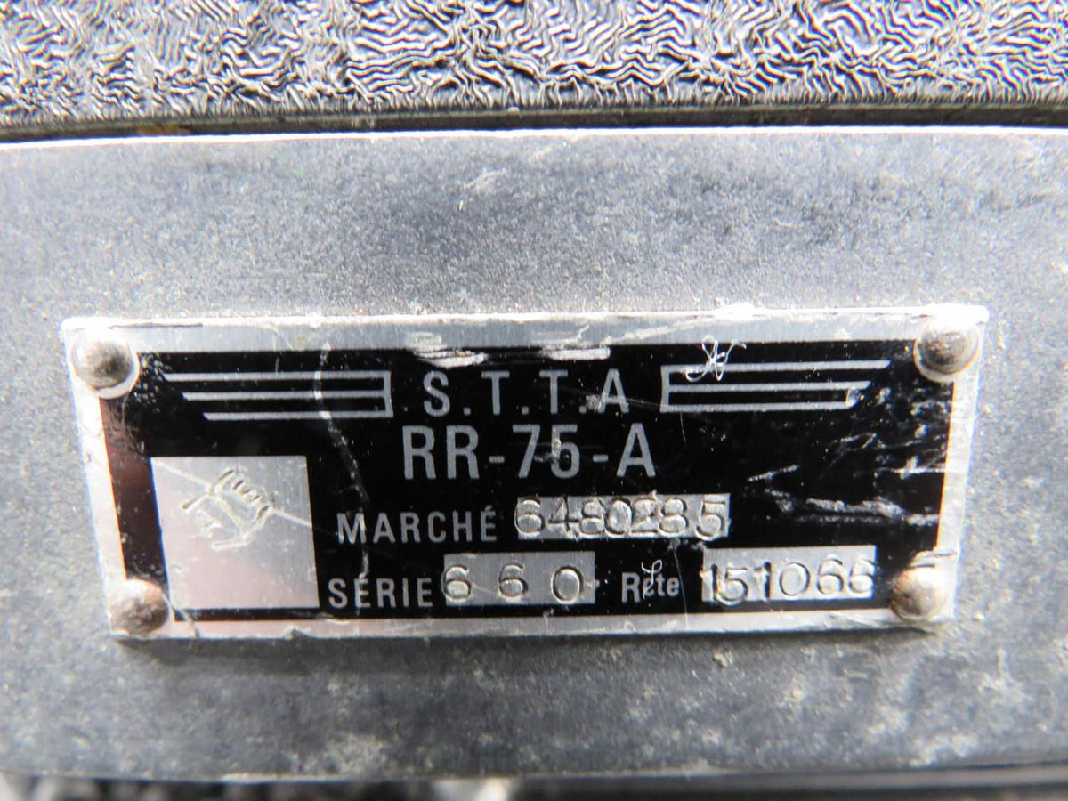 stta RR-75-A (Alt: 6480285) S.T.T.A Receiver