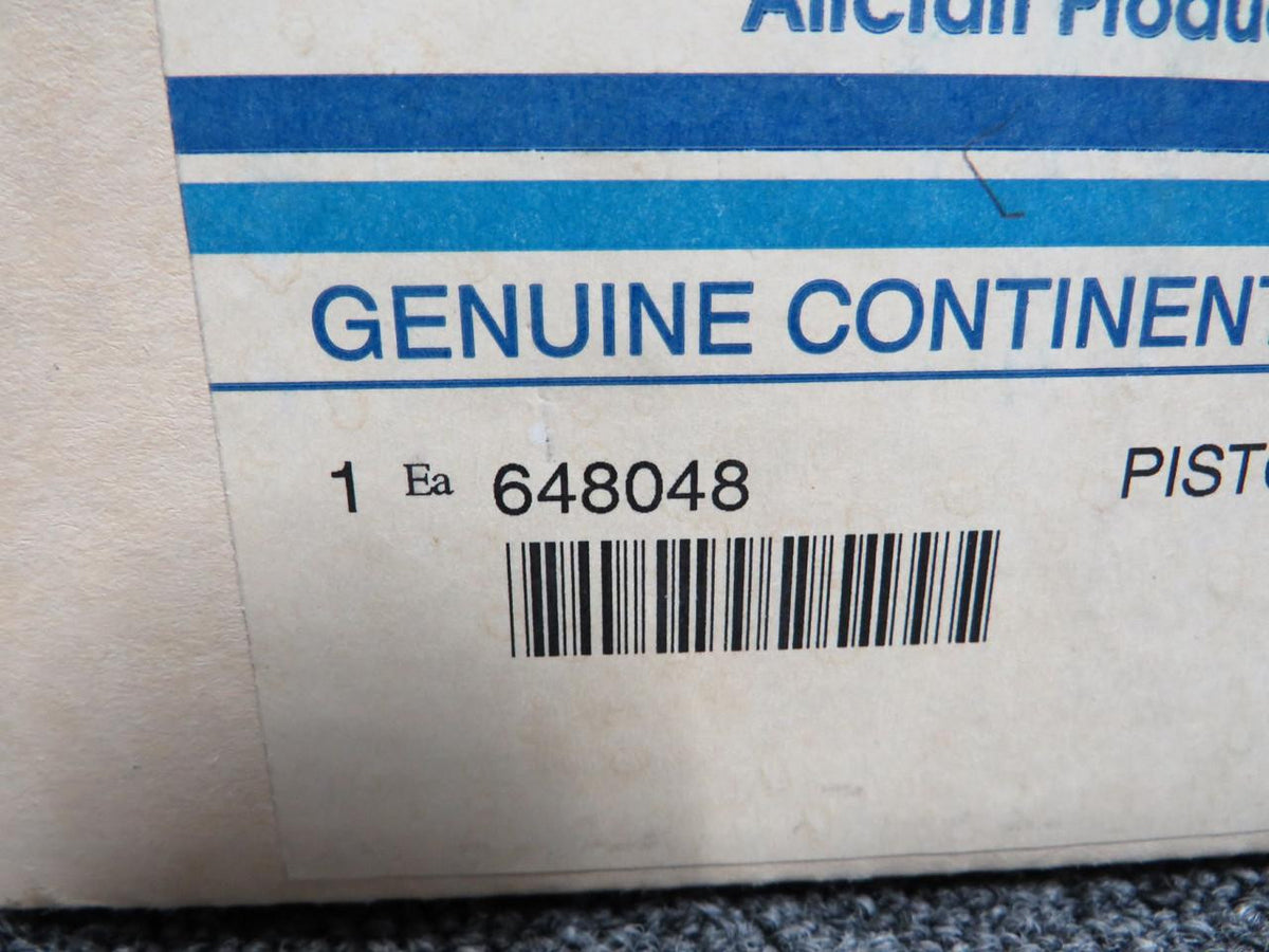 Continental Motors  648048 Continental Piston (New Old Stock)