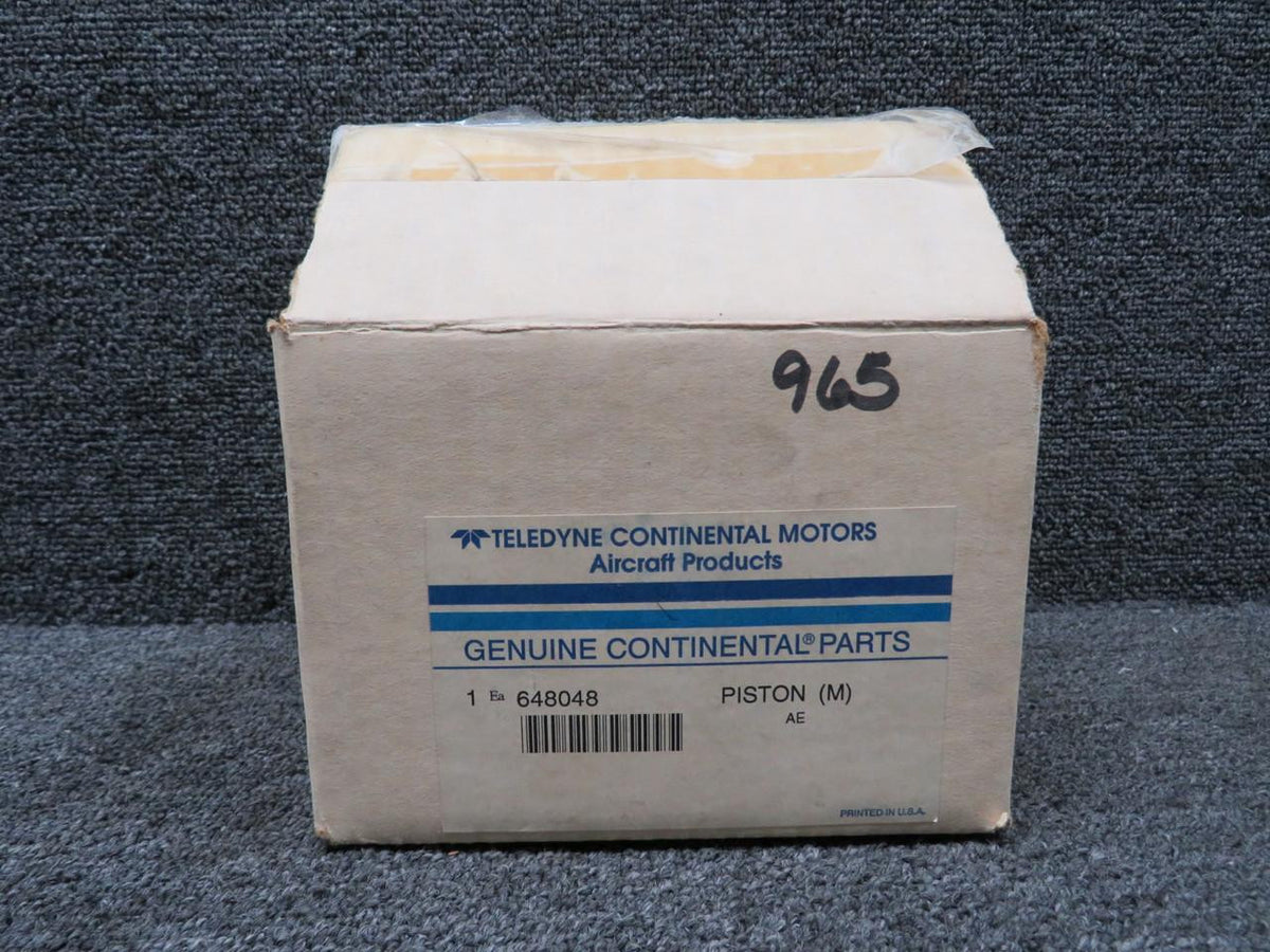 Continental Motors  648048 Continental Piston (New Old Stock)