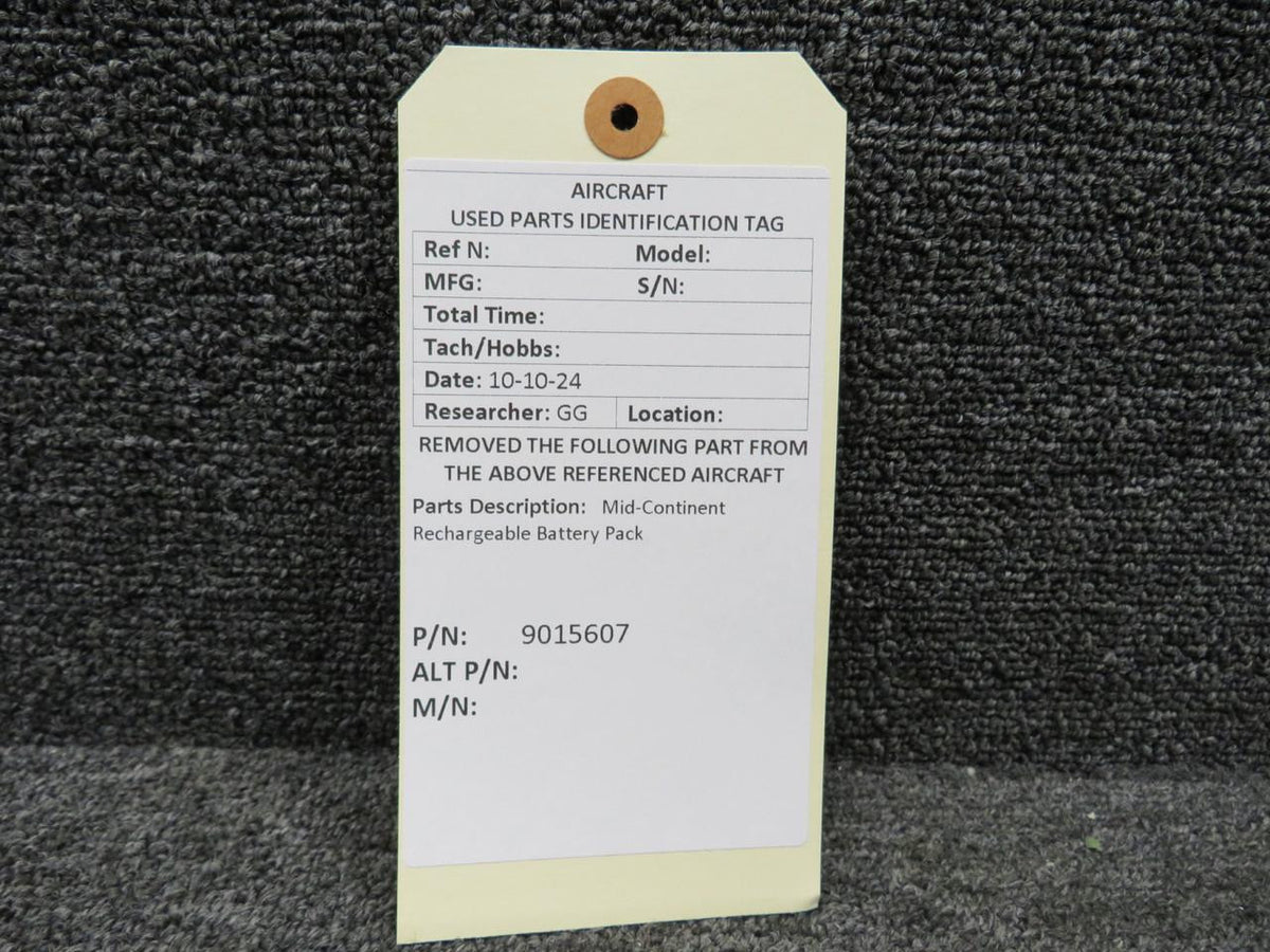 Mid-Continent 9015607 Mid-Continent Rechargeable Battery Pack